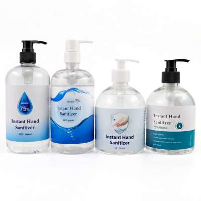 China Supplier Factory Private Label Waterless 75% Alcohol Hand Wash Antibacterial Antiseptic Sanitizer Gel Bulk