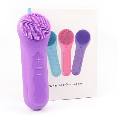 Best Sale Deep Cleansing Exfoliating Sonic Silicone Face Scrub Facial Cleansing Brush